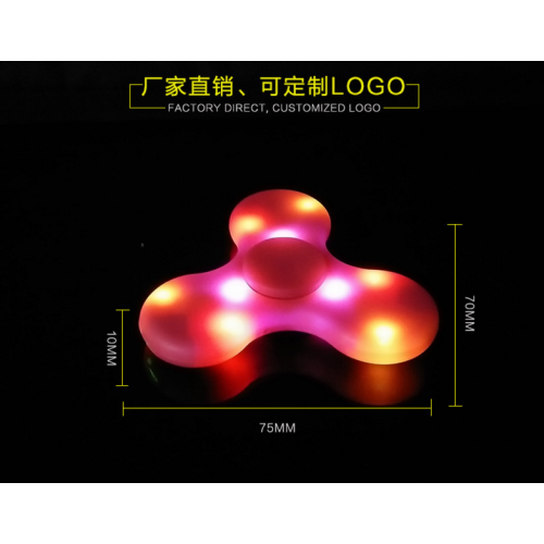 Tri-Spinner Bluetooth EDC Spinner with LED Light